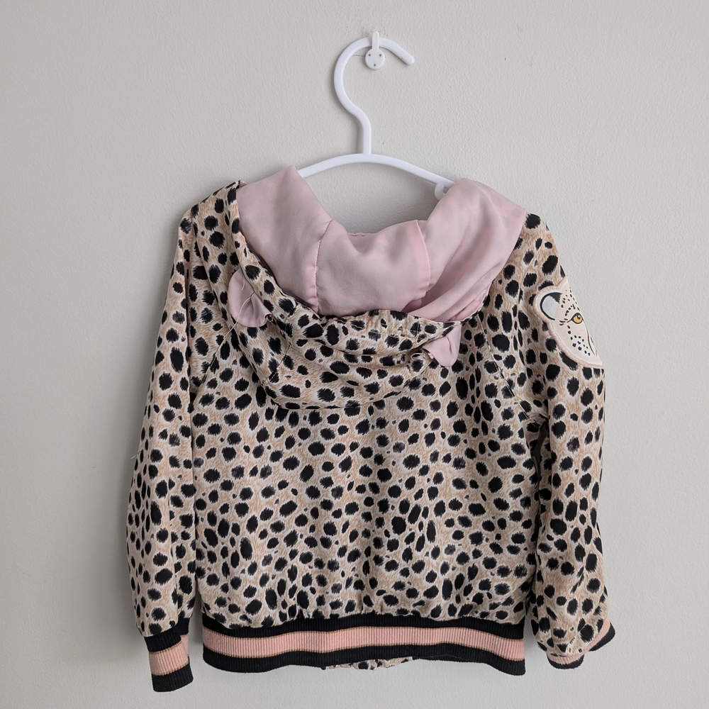 Genuine Kids Leopard Print Jacket - Picture 2 of 2